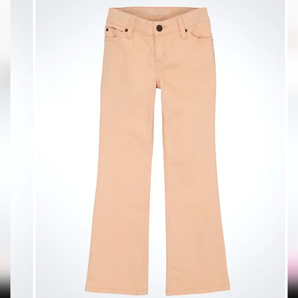 Women's Peach Colored Wrangler Jeans